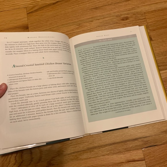 Salad Days Hard over Cook book Marcel Desaulniers - Picture 4 of 6